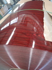 Hohhot Wood Grain Color Coated Aluminum Roll Price